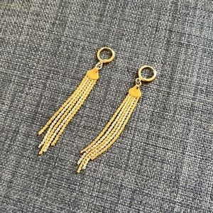 MADE FROM 14K GOLD PLATED SOLID 925 STERLING SILVER earings